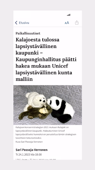 Kalajokiseutu Screenshot 2 - AppWisp.com Kalajokiseutu Screenshot 2 - AppWisp.com