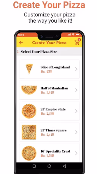 New Yorker Pizza Screenshot 3 - AppWisp.com