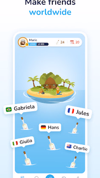 Bottled - Message in a Bottle Screenshot 1 - AppWisp.com Bottled - Message in a Bottle Screenshot 1 - AppWisp.com