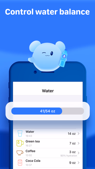 Water Tracker. Drink Reminder Screenshot 1 - AppWisp.com