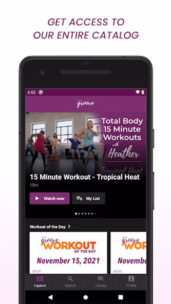Body Groove Screenshot 2 - AppWisp.com Body Groove Screenshot 2 - AppWisp.com