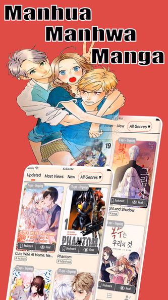 Manga Reader: Webcomic & Novel Screenshot 2 - AppWisp.com Manga Reader: Webcomic & Novel Screenshot 2 - AppWisp.com