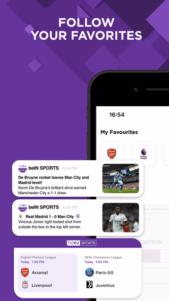 beIN SPORTS Screenshot 3 - AppWisp.com beIN SPORTS Screenshot 3 - AppWisp.com