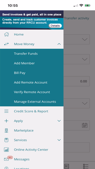 RRCU Mobile Screenshot 4 - AppWisp.com RRCU Mobile Screenshot 4 - AppWisp.com