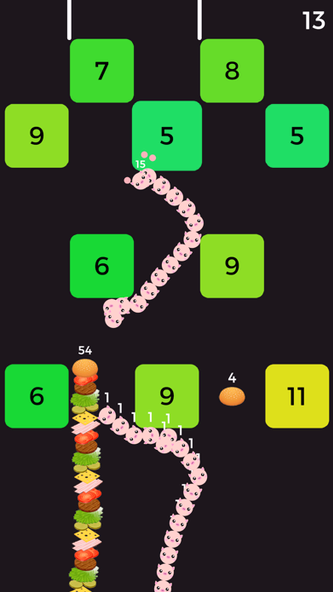 Snake VS Block Screenshot 3 - AppWisp.com Snake VS Block Screenshot 3 - AppWisp.com