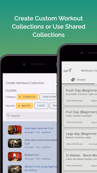 Gym7 Workout Planner (Ad-Free) Screenshot 4 - AppWisp.com Gym7 Workout Planner (Ad-Free) Screenshot 4 - AppWisp.com