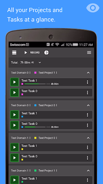 Time Tracker - Timesheet Screenshot 1 - AppWisp.com Time Tracker - Timesheet Screenshot 1 - AppWisp.com