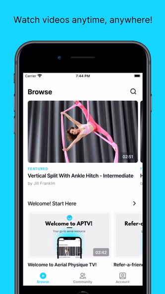 Aerial Physique TV Screenshot 1 - AppWisp.com Aerial Physique TV Screenshot 1 - AppWisp.com