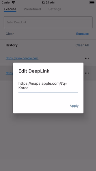 DeepLink Executor Screenshot 3 - AppWisp.com DeepLink Executor Screenshot 3 - AppWisp.com