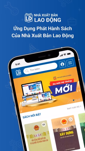 NXB Lao Động Screenshot 1 - AppWisp.com NXB Lao Động Screenshot 1 - AppWisp.com