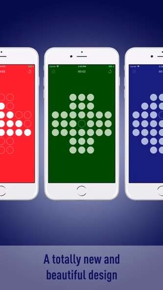Peg Solitaire by FT Apps Screenshot 3 - AppWisp.com Peg Solitaire by FT Apps Screenshot 3 - AppWisp.com