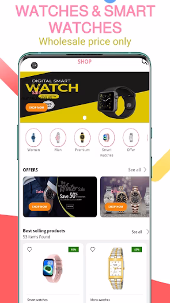 Watch Online Shopping App Screenshot 1 - AppWisp.com Watch Online Shopping App Screenshot 1 - AppWisp.com
