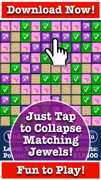 Collapse Jewels™ Screenshot 1 - AppWisp.com Collapse Jewels™ Screenshot 1 - AppWisp.com