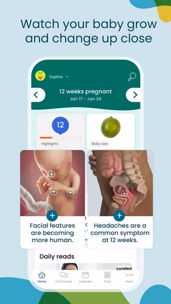 Pregnancy Tracker - BabyCenter Screenshot 1 - AppWisp.com