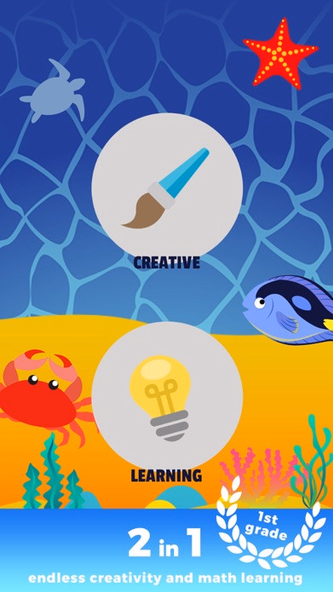 Kids Sea Life Creator - early math calculations using voice recording and make funny images Screenshot 1 - AppWisp.com Kids Sea Life Creator - early math calculations using voice recording and make funny images Screenshot 1 - AppWisp.com