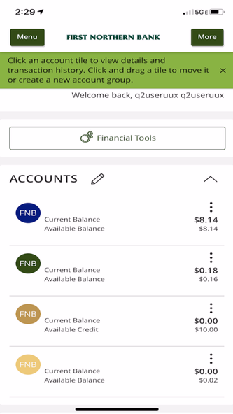 First Northern Mobile Banking Screenshot 1 - AppWisp.com First Northern Mobile Banking Screenshot 1 - AppWisp.com