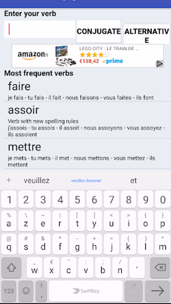 Le Conjugueur Screenshot 4 - AppWisp.com Le Conjugueur Screenshot 4 - AppWisp.com