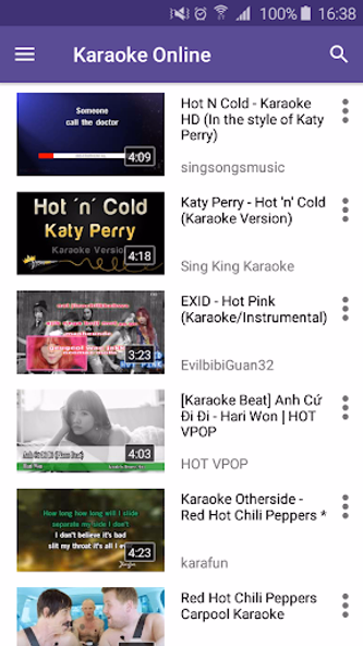 Karaoke Online : Sing & Record Screenshot 1 - AppWisp.com Karaoke Online : Sing & Record Screenshot 1 - AppWisp.com
