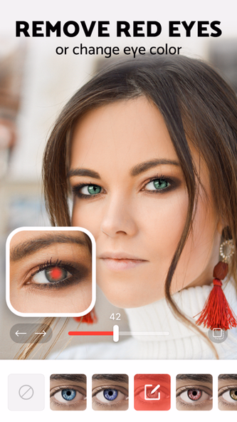 Pixl: Face & Red Eye Corrector Screenshot 2 - AppWisp.com Pixl: Face & Red Eye Corrector Screenshot 2 - AppWisp.com
