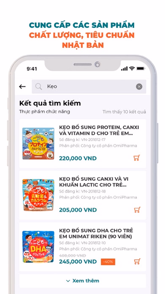 OmiCare - Sức khỏe toàn diện Screenshot 3 - AppWisp.com OmiCare - Sức khỏe toàn diện Screenshot 3 - AppWisp.com