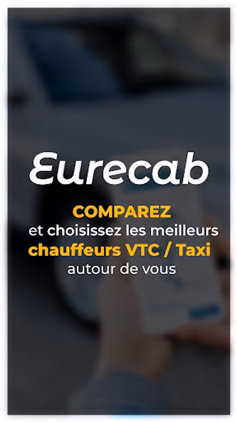 Eurecab-Votre VTC Responsable Screenshot 1 - AppWisp.com Eurecab-Votre VTC Responsable Screenshot 1 - AppWisp.com