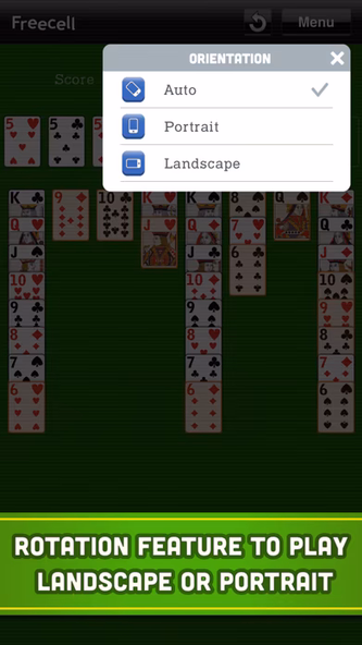 Freecell - Classic Solitaire Screenshot 4 - AppWisp.com Freecell - Classic Solitaire Screenshot 4 - AppWisp.com