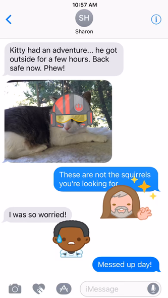 Star Wars Stickers Screenshot 1 - AppWisp.com Star Wars Stickers Screenshot 1 - AppWisp.com