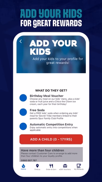 Spur Family Club Screenshot 3 - AppWisp.com Spur Family Club Screenshot 3 - AppWisp.com