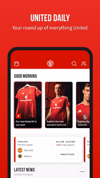 Manchester United Official App Screenshot 4 - AppWisp.com Manchester United Official App Screenshot 4 - AppWisp.com