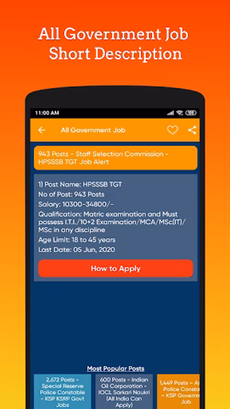 Government job -Sarkari Naukri Screenshot 4 - AppWisp.com Government job -Sarkari Naukri Screenshot 4 - AppWisp.com