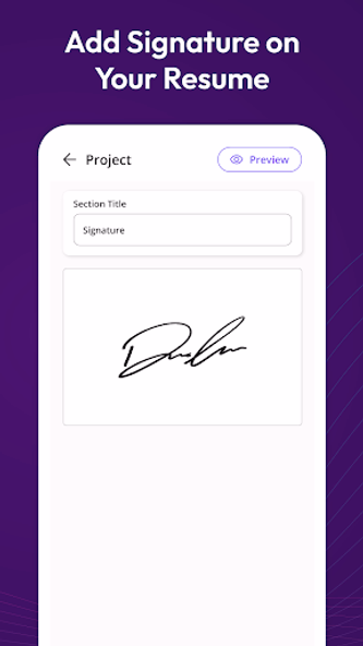 Resume Builder, CV Maker App Screenshot 4 - AppWisp.com Resume Builder, CV Maker App Screenshot 4 - AppWisp.com