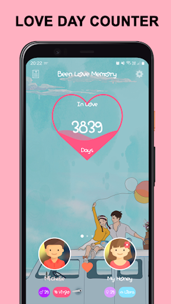 Been Love Memory -Love Counter Screenshot 3 - AppWisp.com Been Love Memory -Love Counter Screenshot 3 - AppWisp.com