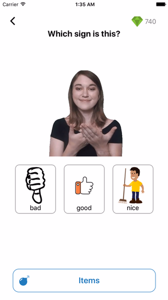 ASL Sign Language Pocket Sign Screenshot 2 - AppWisp.com ASL Sign Language Pocket Sign Screenshot 2 - AppWisp.com