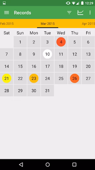 Health Log Screenshot 4 - AppWisp.com Health Log Screenshot 4 - AppWisp.com
