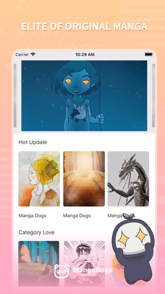 Manga Dogs - webtoon reader Screenshot 1 - AppWisp.com Manga Dogs - webtoon reader Screenshot 1 - AppWisp.com