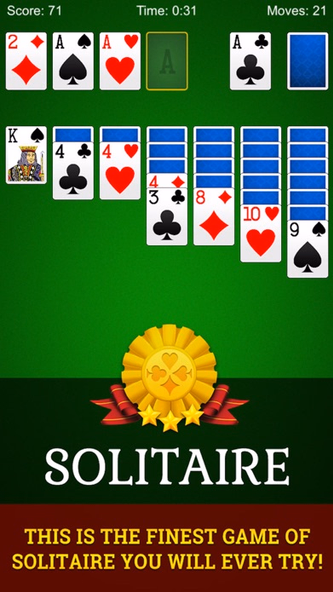 Solitaire - Best Card Game Screenshot 1 - AppWisp.com Solitaire - Best Card Game Screenshot 1 - AppWisp.com