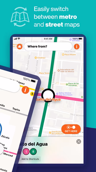 Mexico City Metro Map Screenshot 2 - AppWisp.com Mexico City Metro Map Screenshot 2 - AppWisp.com