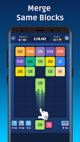 Join Blocks 2048 Merge Puzzle Screenshot 2 - AppWisp.com Join Blocks 2048 Merge Puzzle Screenshot 2 - AppWisp.com