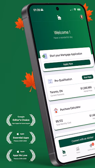 Canadian Mortgage App Screenshot 1 - AppWisp.com Canadian Mortgage App Screenshot 1 - AppWisp.com