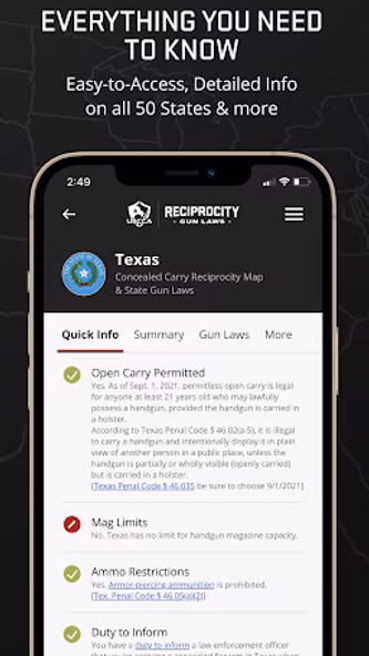 Reciprocity by USCCA Screenshot 4 - AppWisp.com Reciprocity by USCCA Screenshot 4 - AppWisp.com