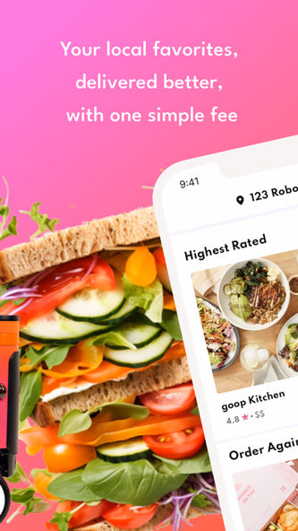 Coco - Robot Food Delivery Screenshot 2 - AppWisp.com Coco - Robot Food Delivery Screenshot 2 - AppWisp.com
