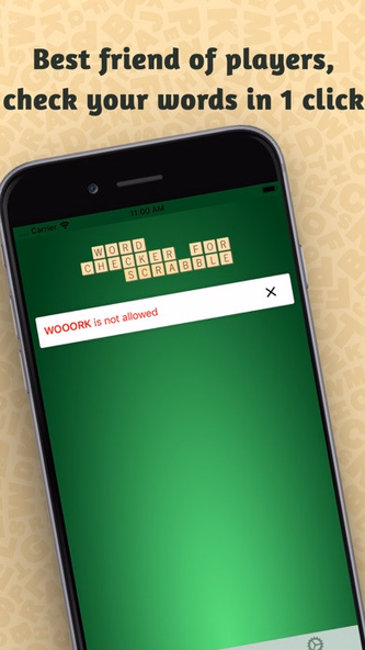 Word Checker for Scrabble® Screenshot 4 - AppWisp.com Word Checker for Scrabble® Screenshot 4 - AppWisp.com