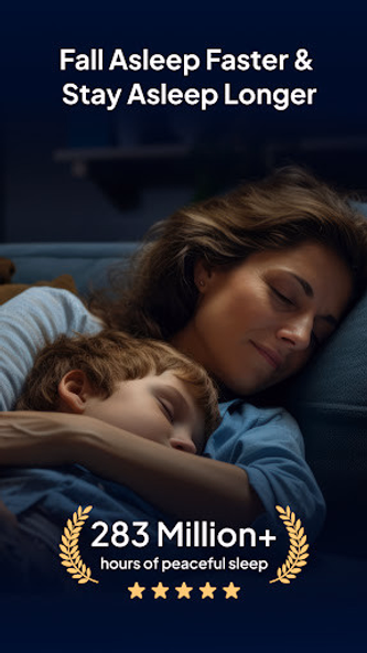 Calm Sleep Sounds & Tracker Screenshot 1 - AppWisp.com Calm Sleep Sounds & Tracker Screenshot 1 - AppWisp.com