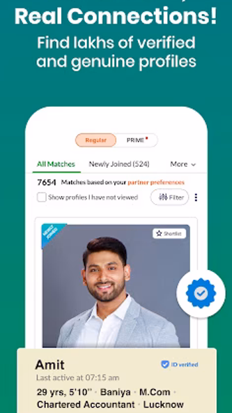 Hindi Matrimony® - Shaadi App Screenshot 3 - AppWisp.com Hindi Matrimony® - Shaadi App Screenshot 3 - AppWisp.com