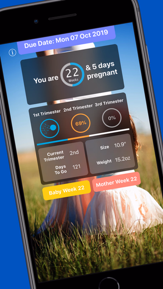 Pregnancy Today - Baby Tracker Screenshot 1 - AppWisp.com Pregnancy Today - Baby Tracker Screenshot 1 - AppWisp.com