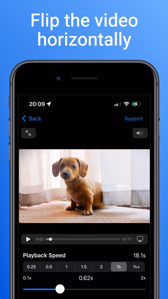 Easy Video Speed Editor Screenshot 2 - AppWisp.com Easy Video Speed Editor Screenshot 2 - AppWisp.com