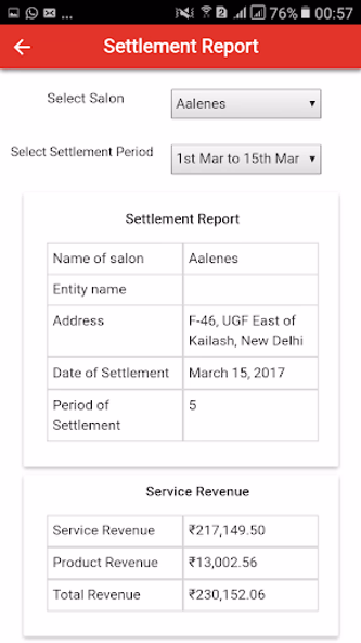 Be U Salons Partner App Screenshot 4 - AppWisp.com Be U Salons Partner App Screenshot 4 - AppWisp.com