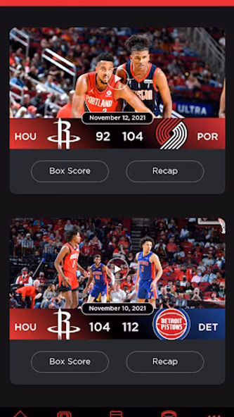 Houston Rockets Screenshot 2 - AppWisp.com Houston Rockets Screenshot 2 - AppWisp.com