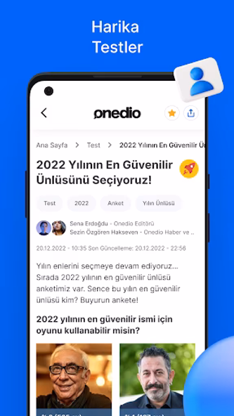 Onedio – Content, News, Test Screenshot 3 - AppWisp.com Onedio – Content, News, Test Screenshot 3 - AppWisp.com