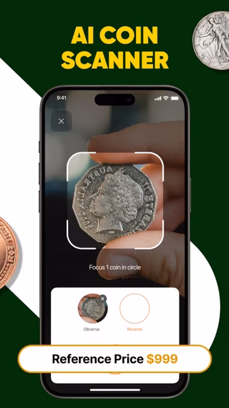 Coin Identifier & Scan: CoinAI Screenshot 3 - AppWisp.com Coin Identifier & Scan: CoinAI Screenshot 3 - AppWisp.com